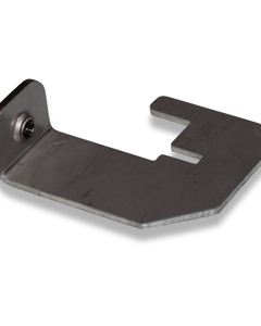 Holding plate for floor mounting